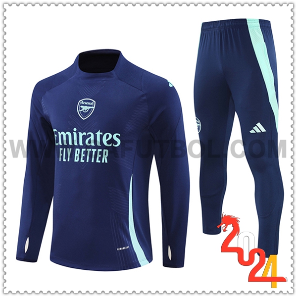 Chandal Futbol Arsenal Azul/Verde 2024 2025