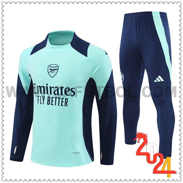 Chandal Futbol Arsenal Verde/Azul 2024 2025