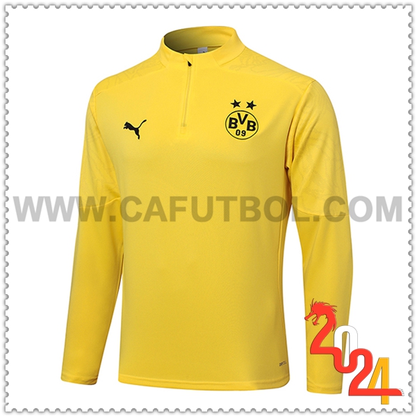 Sudadera Entrenamiento Dortmund Amarillo/Negro 2024 2025