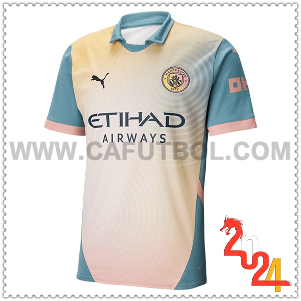 Nuevo Camiseta Manchester City Cuatro 2024 2025