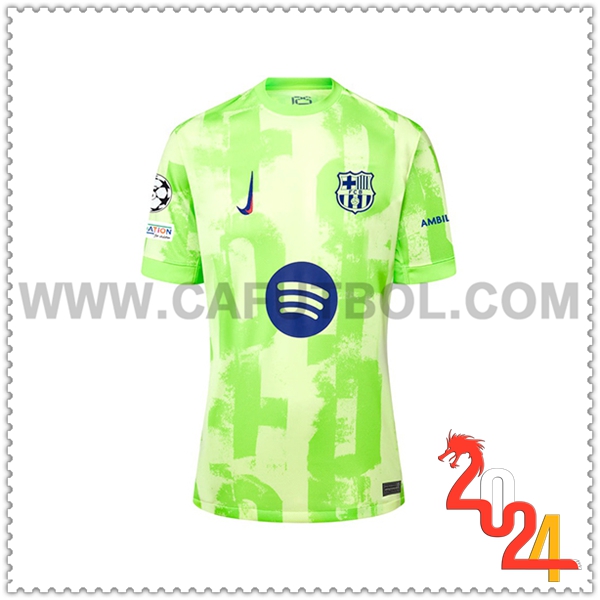 Tercero Nuevo Camiseta FC Barcelona 2024 2025