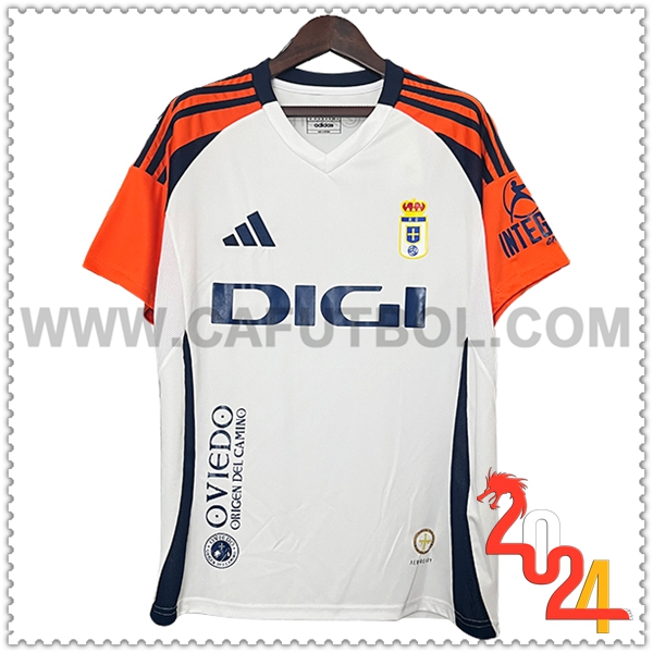 Segunda Camiseta Futbol Real Oviedo 2024 2025