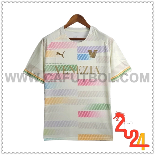 Camiseta Futbol Venezia FC AMARILLO Edicion especial 2024 2025