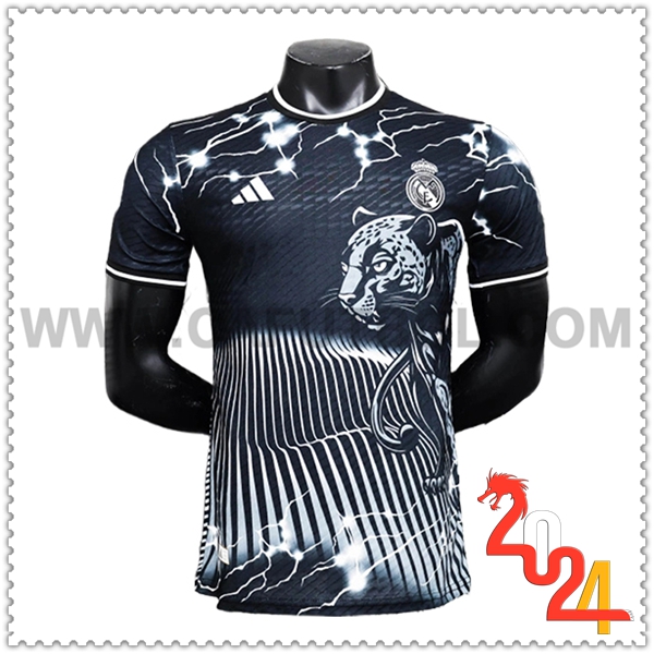 Camiseta Futbol Real Madrid Negro Edicion especial 2024 2025