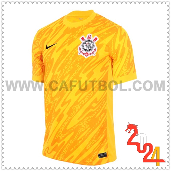 Camiseta Futbol Portero Corinthians AMARILLO 2024 2025