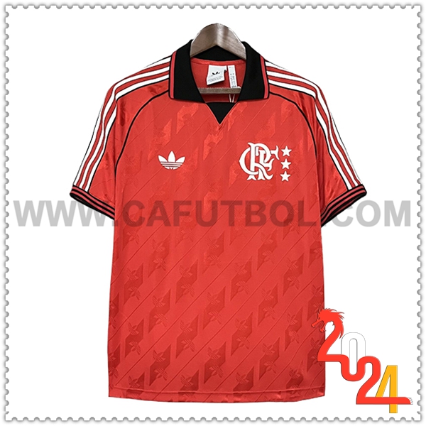 Camiseta Futbol Flamengo Rojo Edicion especial 2024 2025