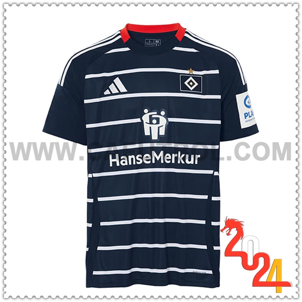 Segunda Camiseta Futbol Hamburger SV 2024 2025