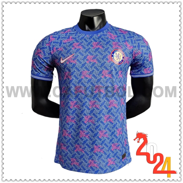 Camiseta Futbol FC Chelsea Azul Edicion especial 2024 2025