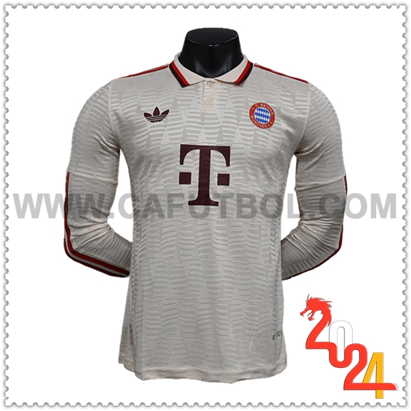 Camiseta Futbol Bayern Munich Mangas largas Liga de Campeones 2024 2025