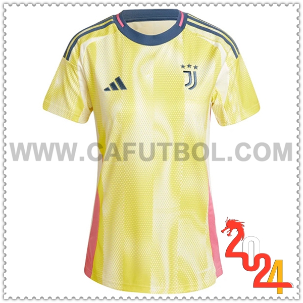 Segunda Nuevo Camiseta Juventus Mujer 2024 2025