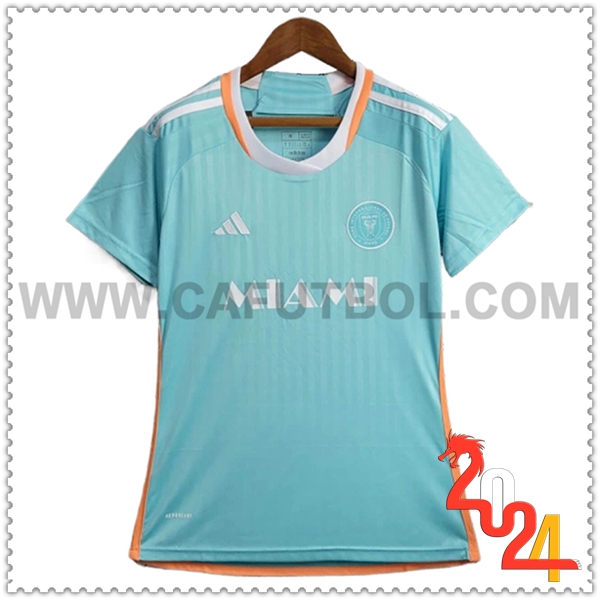 Tercero Camiseta Futbol Inter Miami CF Mujer 2024 2025