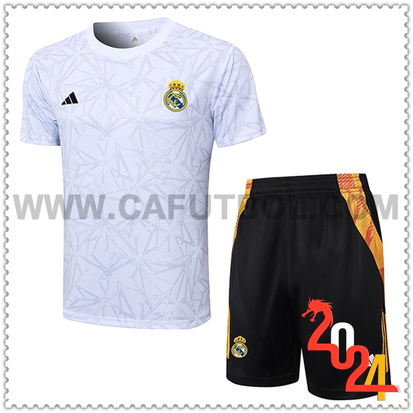 Camiseta Entrenamiento Real Madrid Blanco 2024 2025