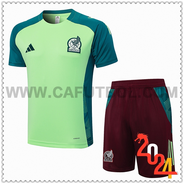 Camiseta Entrenamiento México Verde 2024 2025