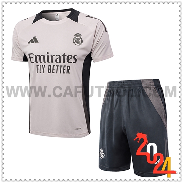 Camiseta Entrenamiento Real Madrid Rosa/Negro 2024 2025