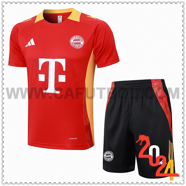 Camiseta Entrenamiento Bayern Munich Rojo/Amarillo 2024 2025