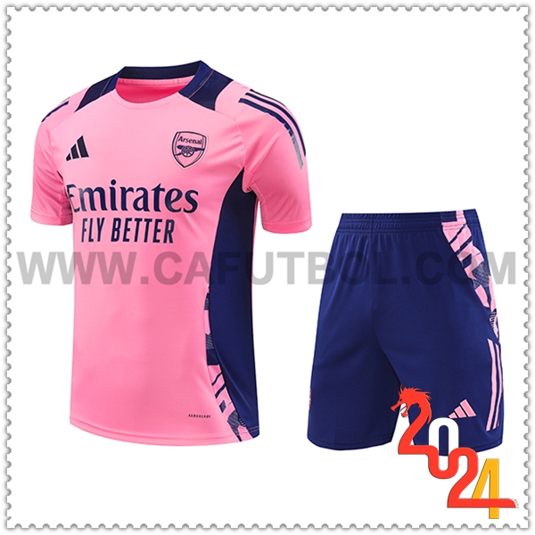 Camiseta Entrenamiento Arsenal Rosa/Violeta 2024 2025