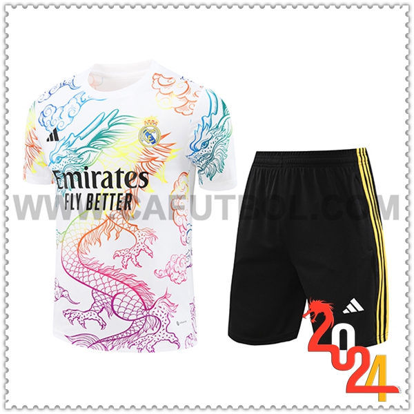 Camiseta Entrenamiento Real Madrid Blanco 2024 2025 -02