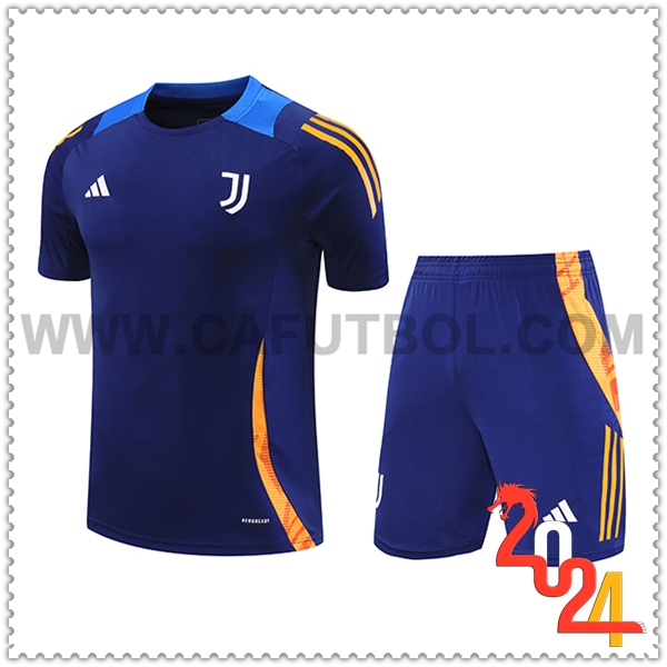 Camiseta Entrenamiento Juventus Azul/Orang 2024 2025