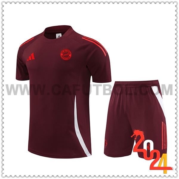 Camiseta Entrenamiento Bayern Munich Rojo/Blanco 2024 2025