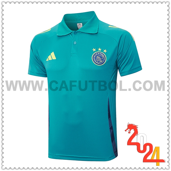 Camiseta Polo Ajax Verde 2024 2025