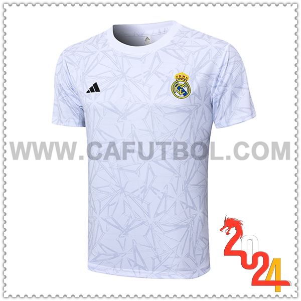 Camiseta Entrenamiento Real Madrid Blanco 2024 2025 -02