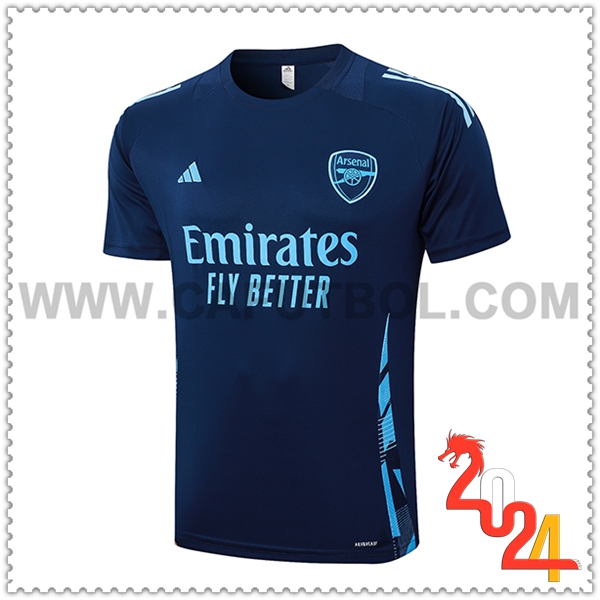 Camiseta Entrenamiento Arsenal azul real 2024 2025