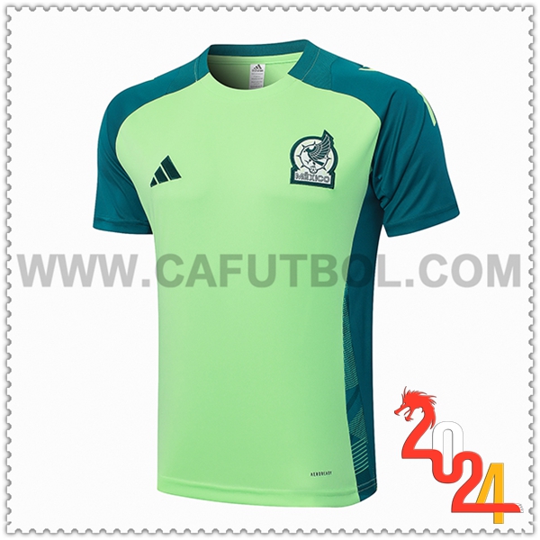 Camiseta Entrenamiento México Verde 2024 2025