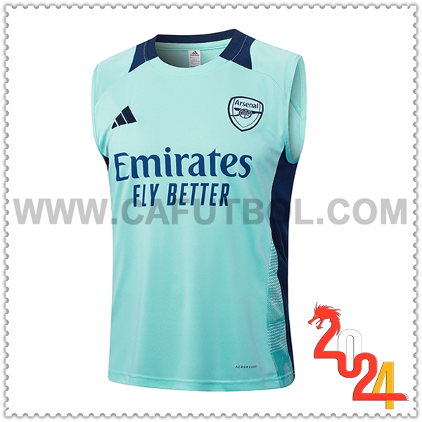 Chalecos De Futbol Arsenal Verde/Azul 2024 2025