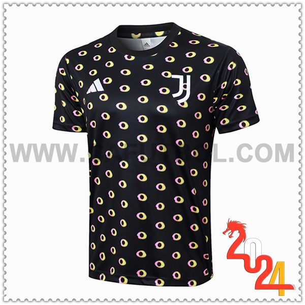 Camiseta Entrenamiento Juventus Negro 2024 2025