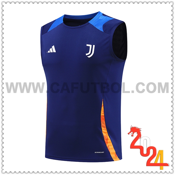 Chalecos De Futbol Juventus Azul/Naranja 2024 2025