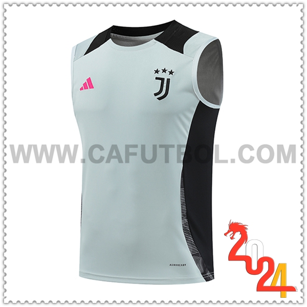 Chalecos De Futbol Juventus Gris/Negro 2024 2025