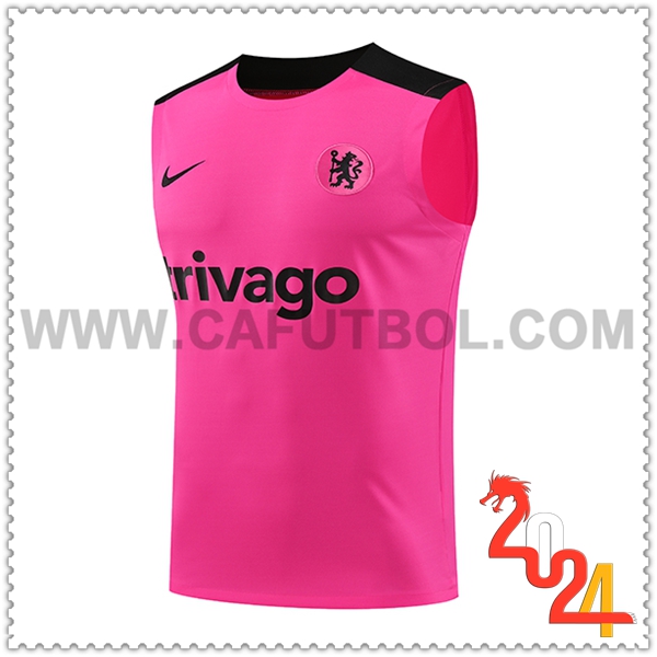 Chalecos De Futbol FC Chelsea Violeta/Negro 2024 2025