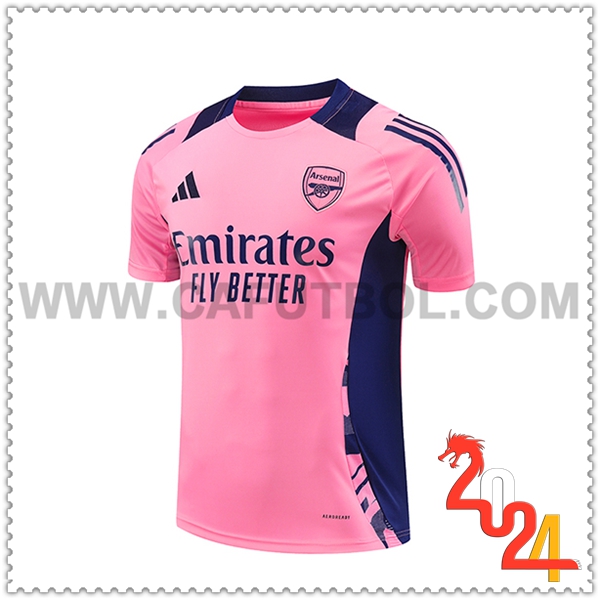 Camiseta Entrenamiento Arsenal Rosa/Violeta 2024 2025