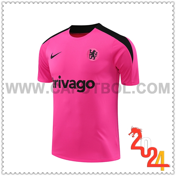 Camiseta Entrenamiento FC Chelsea Violeta/Negro 2024 2025