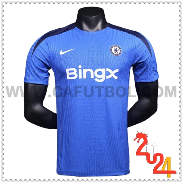 Camiseta Entrenamiento FC Chelsea Azul/Negro 2024 2025