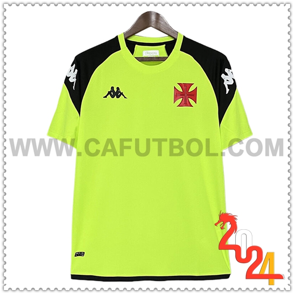 Camiseta Entrenamiento Vasco da Gama Verde/Negro 2024 2025