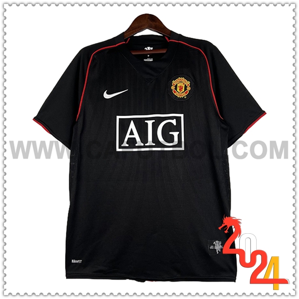 Segunda Camiseta Retro Manchester United 2007/2008