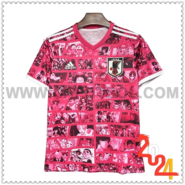 Camiseta Equipo Japon Rosa Edicion especial 2024 2025