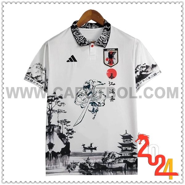 Camiseta Equipo Japon Blanco Edicion especial -1 2024 2025