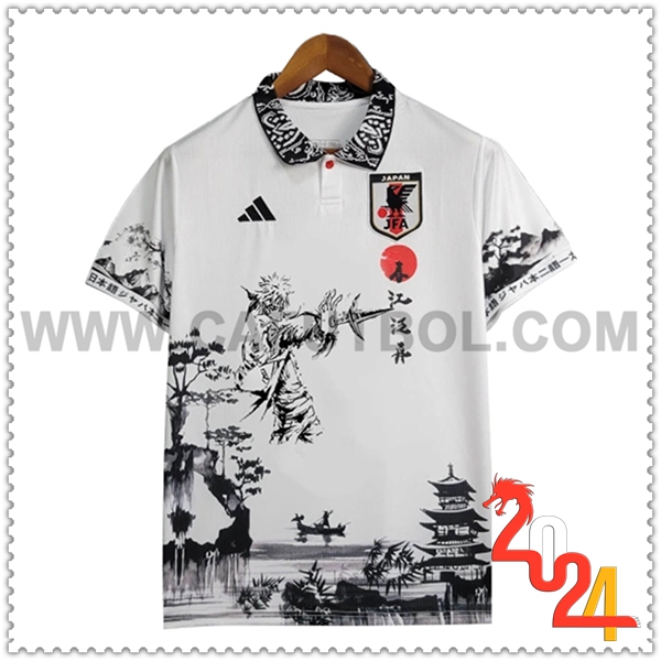 Camiseta Equipo Japon Blanco Edicion especial -6 2024 2025