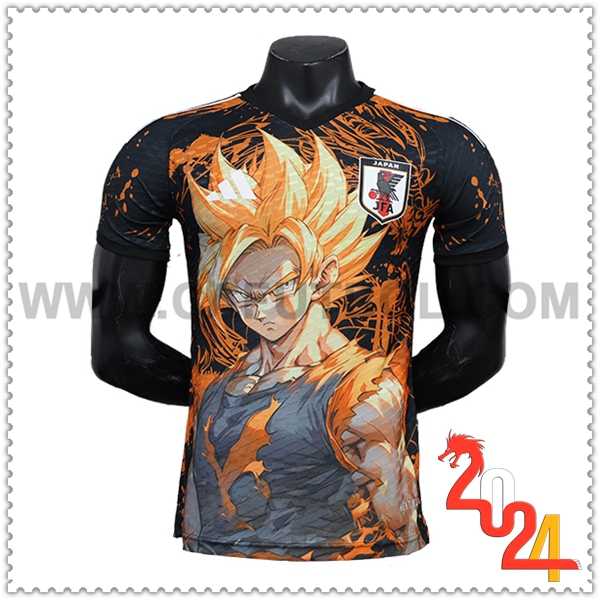 Camiseta Equipo Japon Negro/AMARILLO Edicion especial 2024 2025