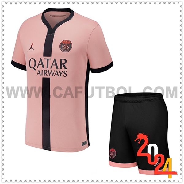 Tercero Equipacion del PSG + Pantalones Cortos 2024 2025