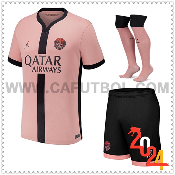 Tercero Equipacion del PSG (Pantalones + Calcetines) 2024 2025