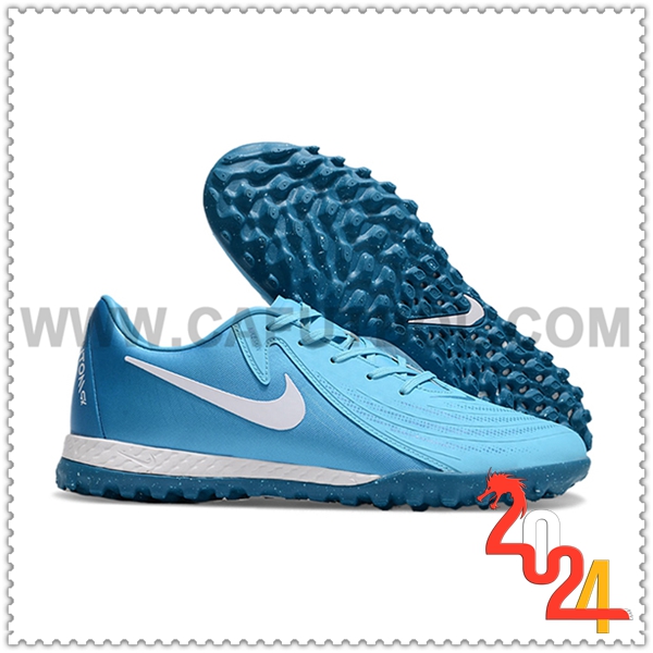 Nike Zapatos Futbol Phantom GX II ACAD LV8 TF Azul/Blanco