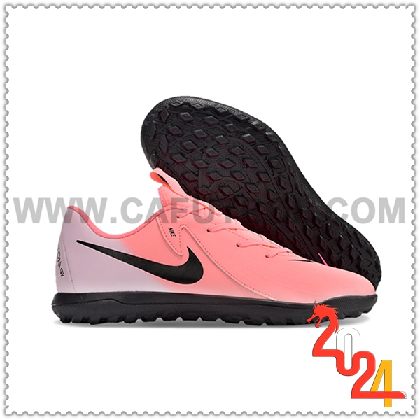 Nike Zapatos Futbol PHANTOM GX II CLUB TF Rosa/Negro