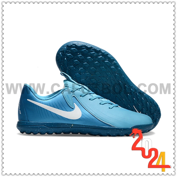 Nike Zapatos Futbol PHANTOM GX II CLUB TF Azul/Blanco