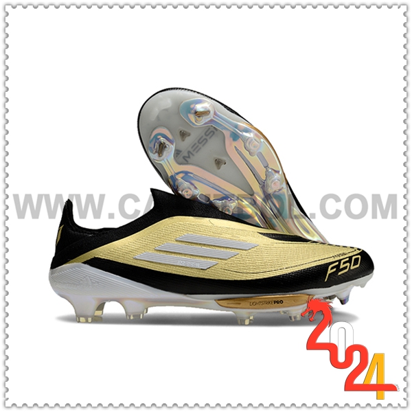 Adidas Zapatos Futbol F50+ FG Amarillo/Negro/Blanco