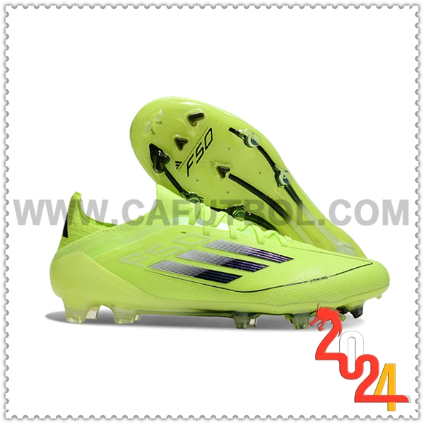 Adidas Zapatos Futbol F50 Elite FG Amarillo/Negro -02