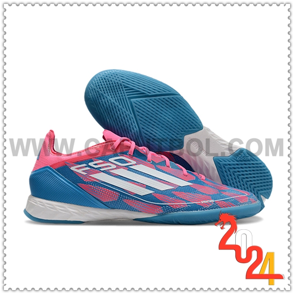 Adidas Zapatos Futbol F50 PRO IC Rosa/Azul/Blanco