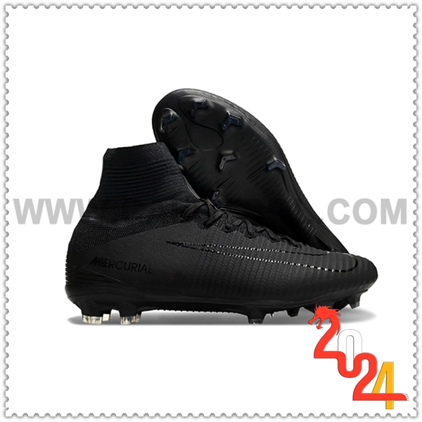 Nike Zapatos Futbol Zoom Superfly 5 Elite FG Negro